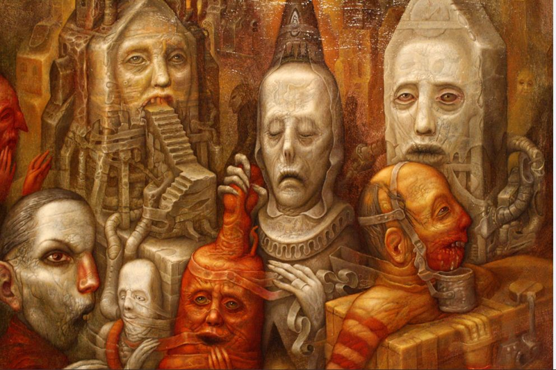 Illustration for article titled Cute & Creepy Art Exhibit - Part II